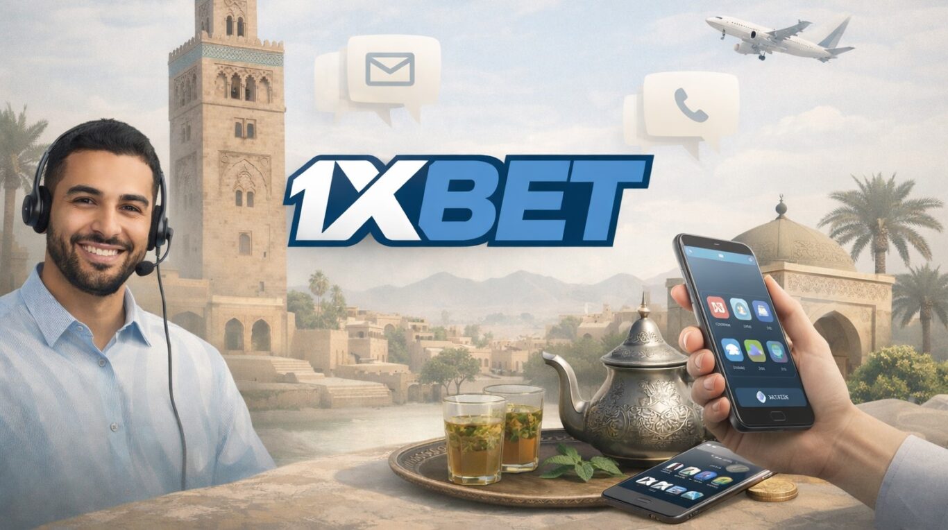 خدمة دعم 1xBet في المغرب